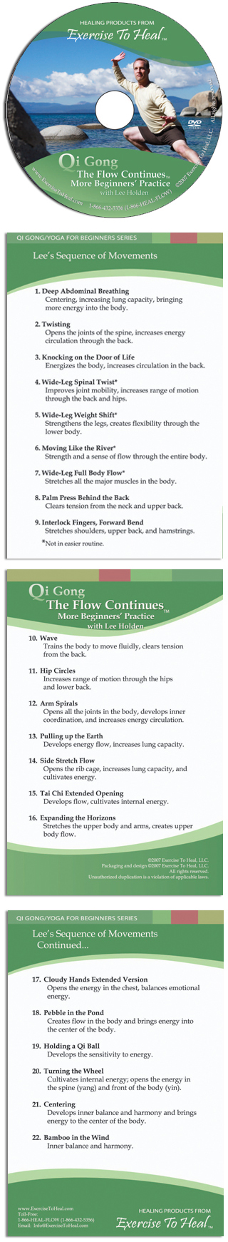 Qi Gong, The Flow Continues: More Beginners Practice